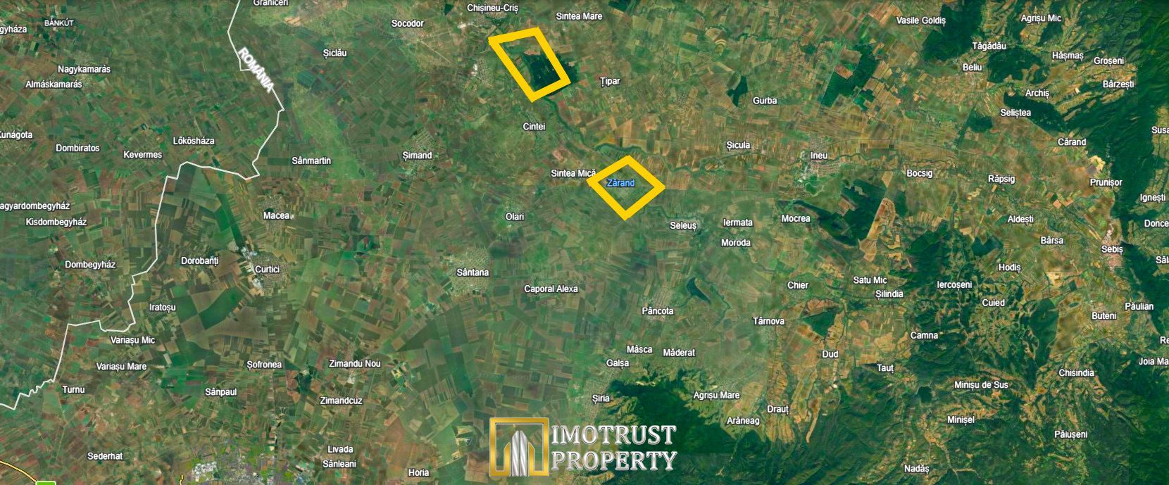 Teren agricol de vânzare în comuna Zărand, județul Arad – 34 ha - Poză 3