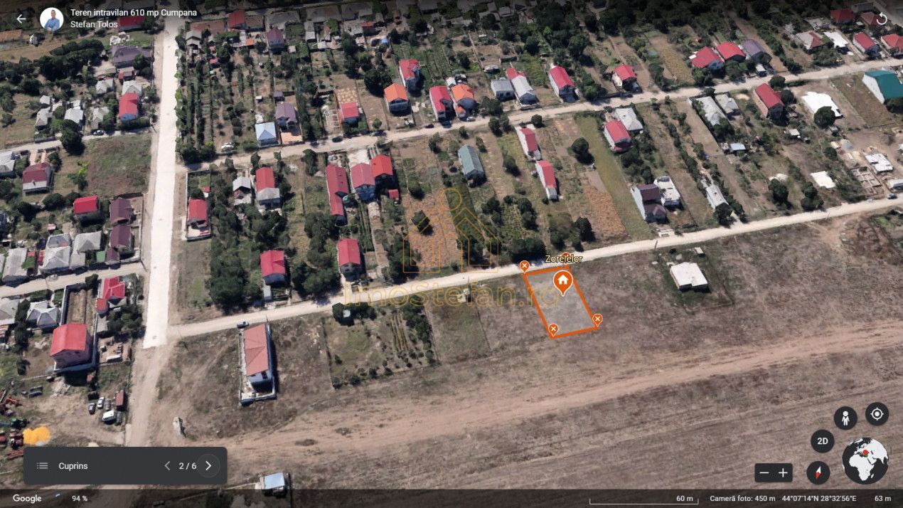 Recomandare de incredere teren intravilan Zorelelor Cumpana - Poză 2