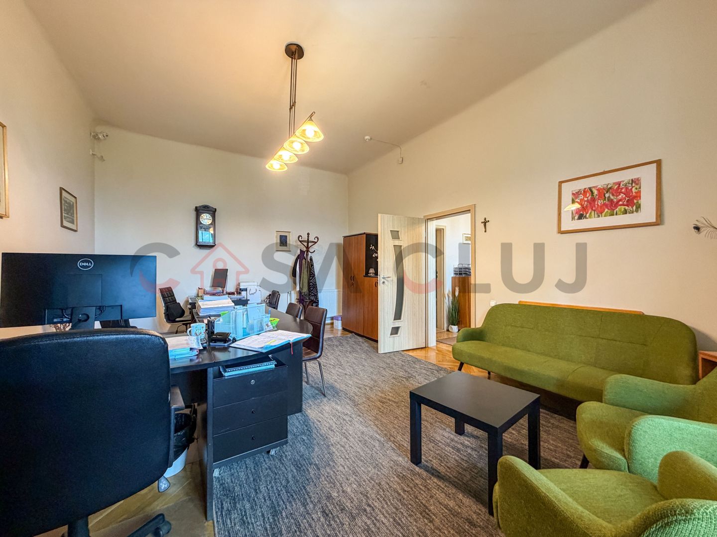2 camere, zona centrala, finisat modern-locuinta sau birou - Poză 3