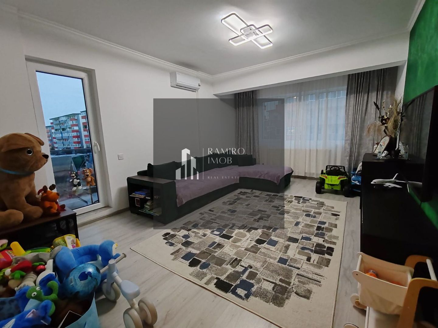 APARTAMENT 2 CAMERE, BIRUINTEI/POPESTI, PARCARE, CENTRALA, UTILAT - Poză 1