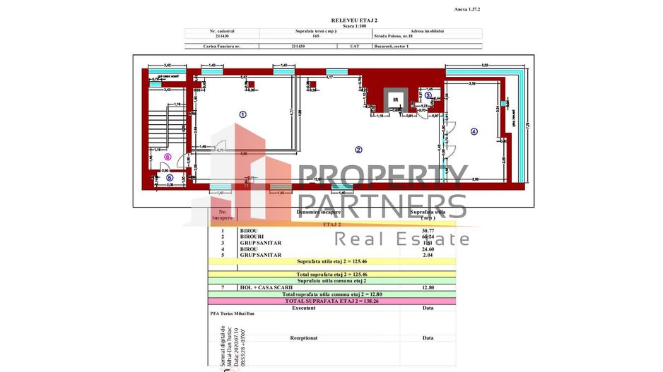 Cladire de birouri  Str. Polona - Str. Mihai Eminescu - Schiță 9