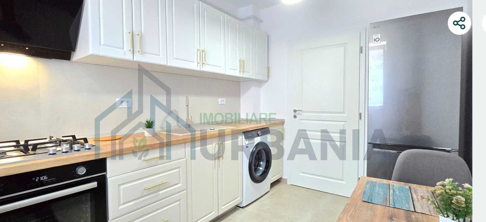 Apartament 2 camere decomandat, etaj 1, complex Panoramic Cug, Iasi – mobilat si utilat, prima inchiriere - Poză 5
