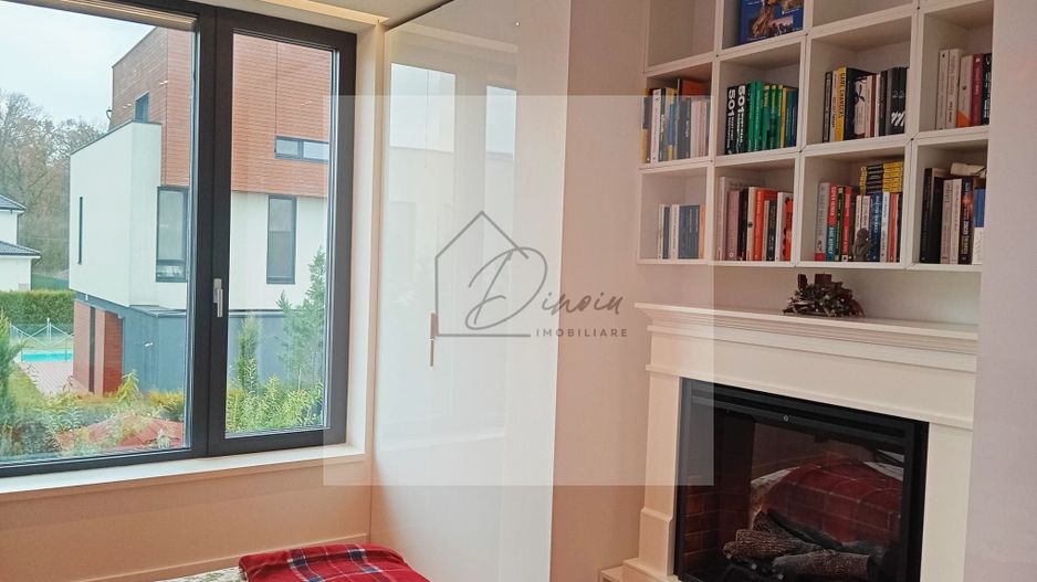 Vila pasiva (verde) de lux 4 camere Complex Amber Gardens Tunari - Poză 20