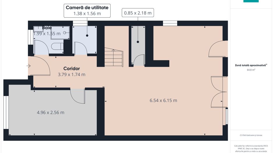 Duplex modern cu 5 camere Moșnița Nouă - Poză 11