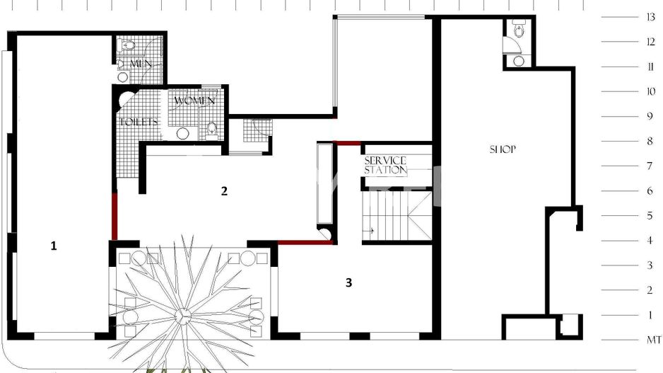 Spațiu comercial de 988 mp de închiriat în zona Sebastian - Schiță 9