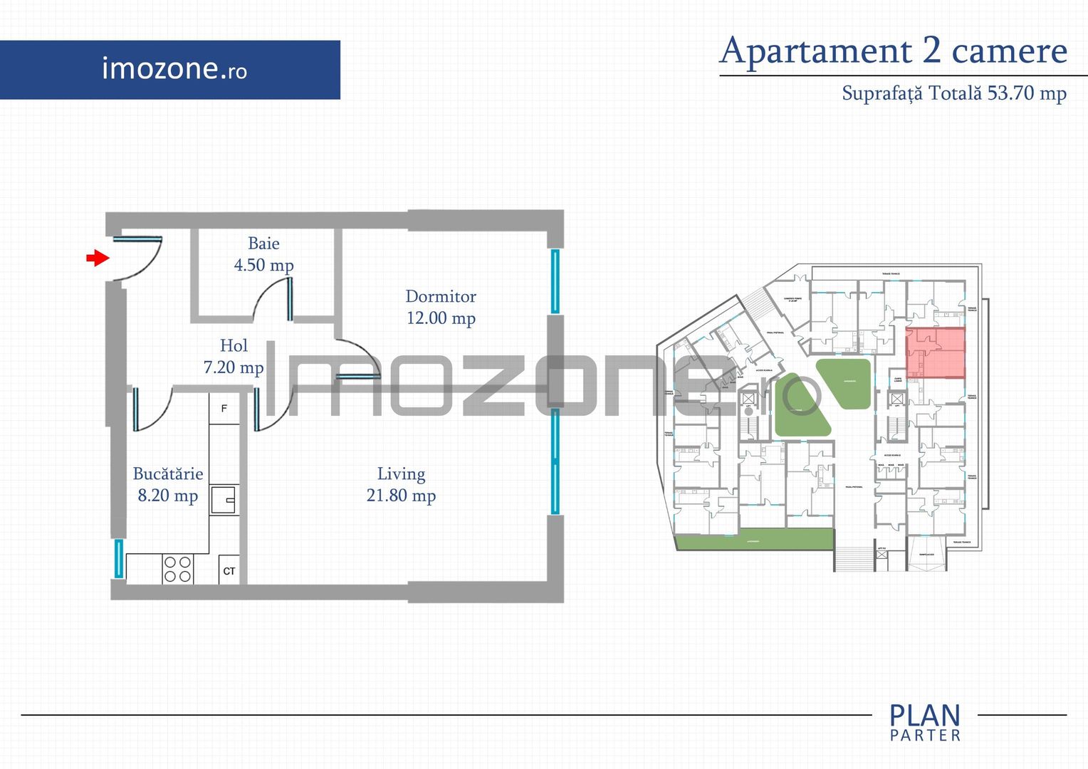 Apartament 2 Camere | 58 mp | Bloc Nou | Metrou Pacii / Preciziei | Militari - Poză 23