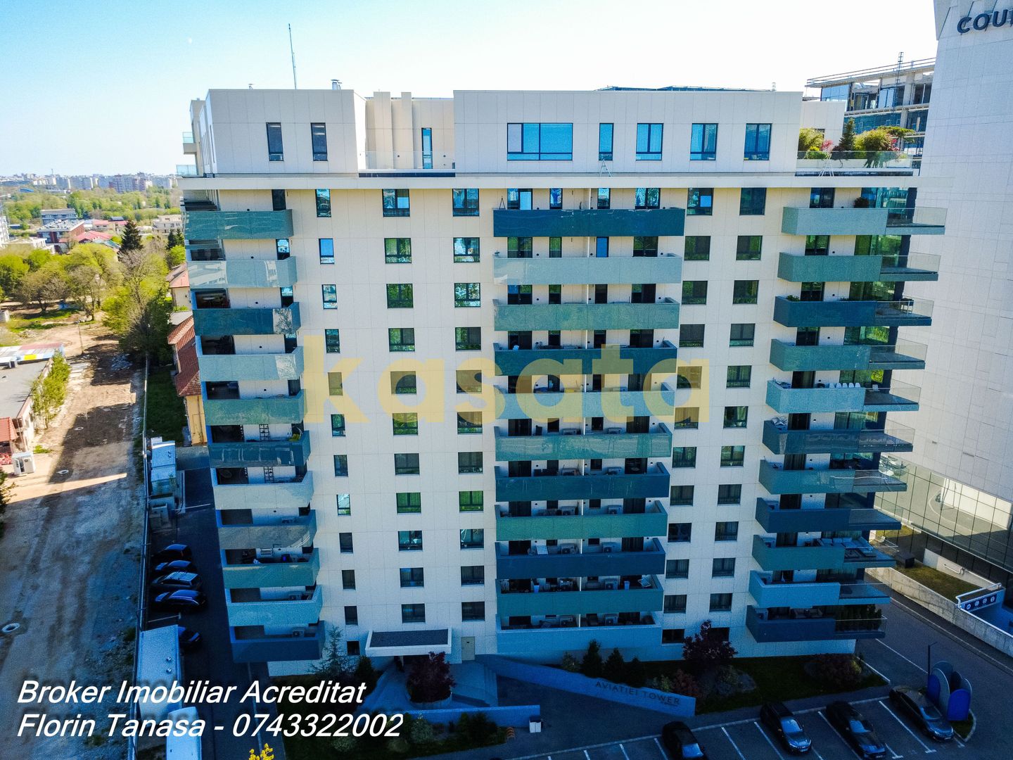 Apartament decomandat 2 camere, Aviației Tower,  Parcare - Poză 18