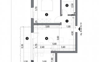Etaj 1. Lift. Balcon mare. Loc de parcare. - Poză 8