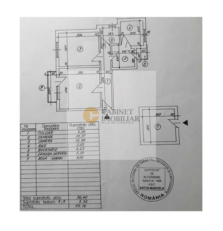 Decomandat | 59mp  | Etaj Intermediar | Cismigiu - Poză 12