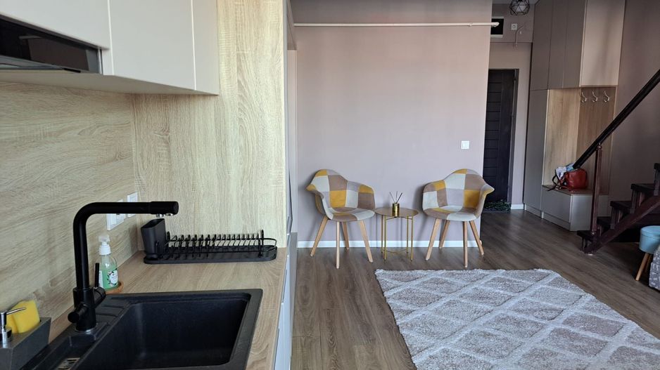 Apartament 2 camere tip penthouse 51 mp Tatarasi Cubis 450 euro - Poză 3