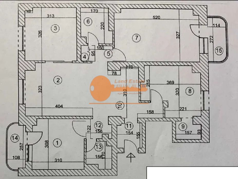 Apartament 4 camere cu compartimentare unică, Tineretului - Poză 1