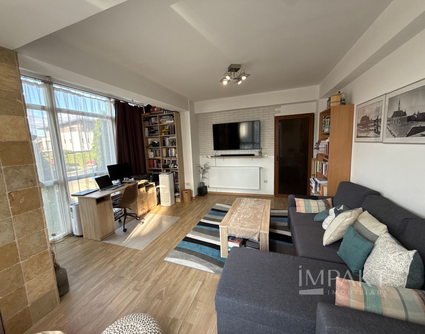 COMISION 0%! Apartament 2 camere decomandate | Primăria Florești - Poză 2