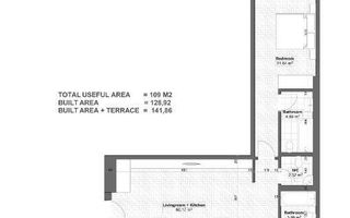 VANZARE | APARTAMENT 3 CAMERE | 109 MP | HERASTRAU | CURTE | MOBILAT-UTILAT - Poză 11