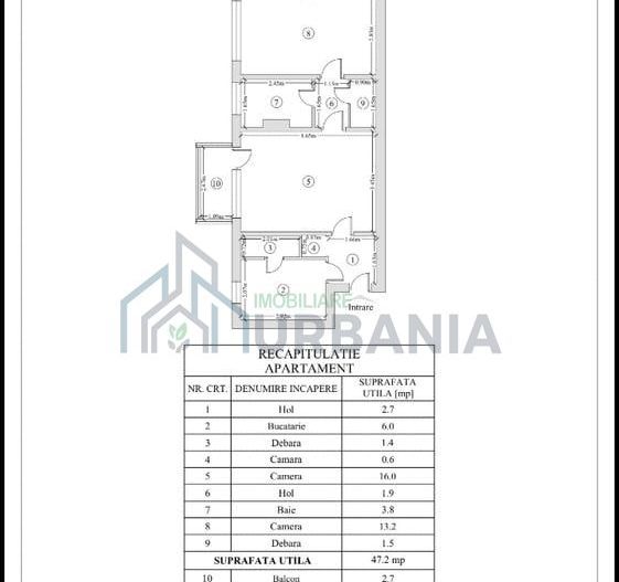 Apartament 2 camere, Tătărași Flora, etaj 1, vânzare cash - Poză 1