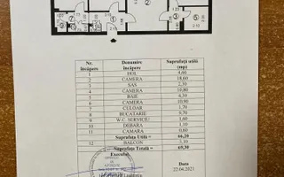 Apartament 3 camere zona Rahova - Poză 11