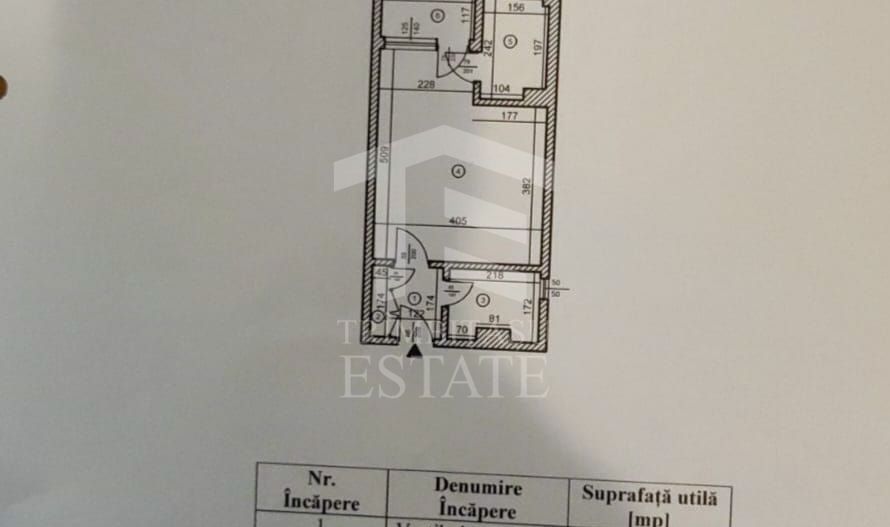 Pantelimon -Delfinului , Garsoniera 31 mp - Schiță 17