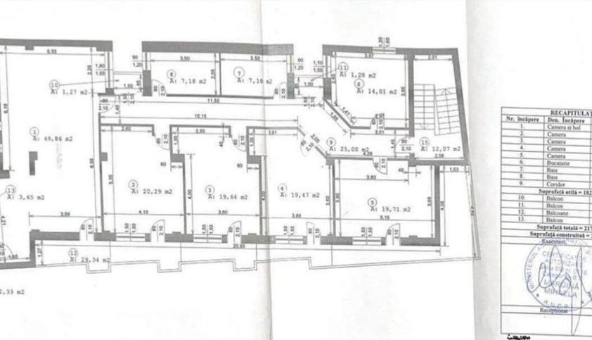 Rooftop-Penthouse-Ultracentral-Lift in zona de living.  6 camere, 460+mp - Poză 5
