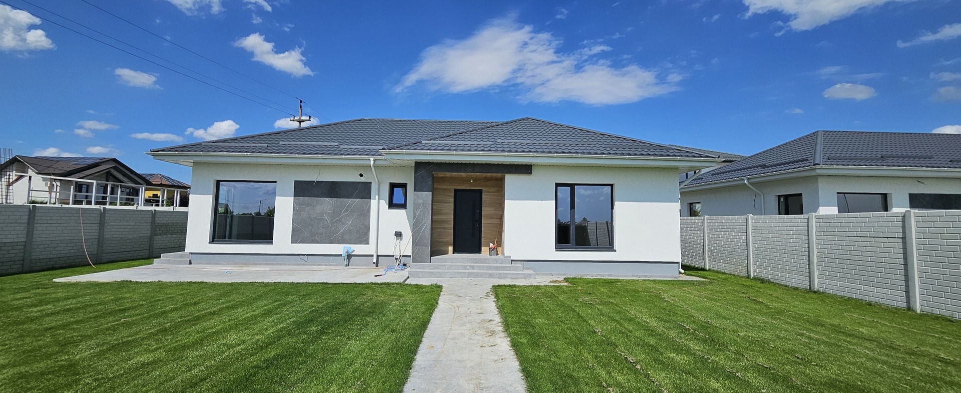 CASA SINGULARA DOMNESTI,FINALIZARE AUGUST, TOATE UTILITATILE, COMIS 0% - Poză 1