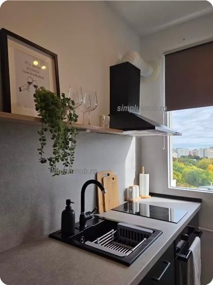 Garsonieră 31 mp, COMPLET RENOVATĂ, finisaje premium, vedere panoramică - Poză 6