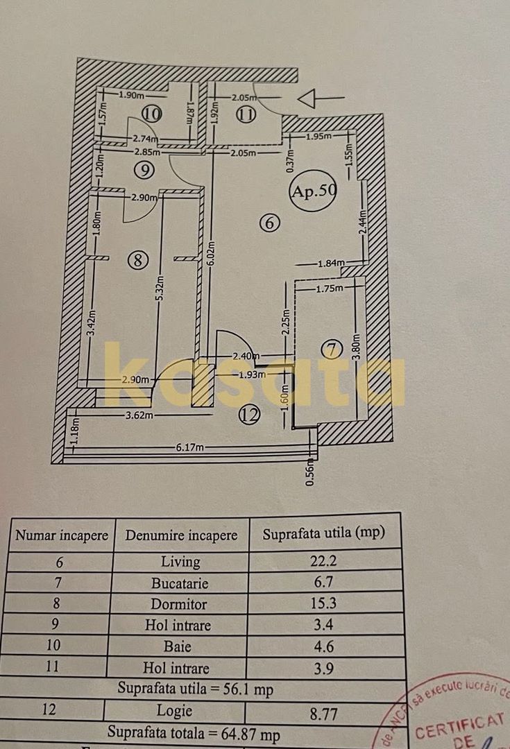 Apartament 2 camere de închiriat | 102 The Address | Barbu Văcărescu - Poză 11