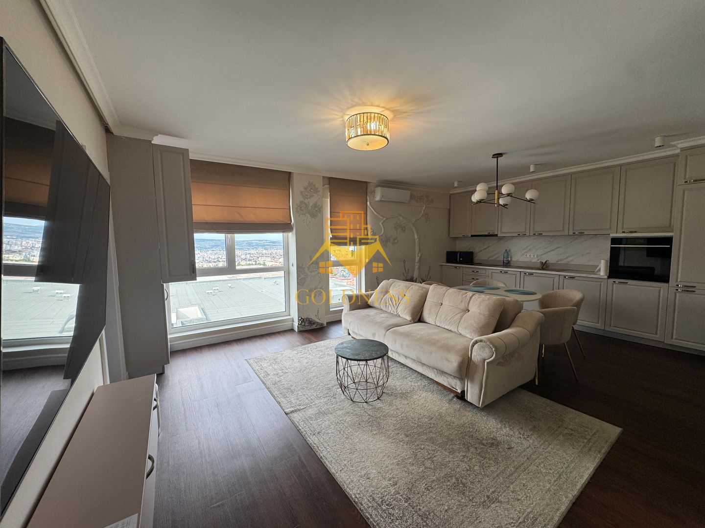 2 camere, lux, bloc nou, parcare, AC, Andrei Muresanu zona Mega Image - Poză 1
