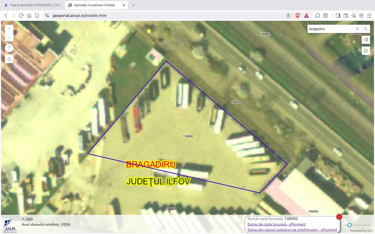 Teren intravilan 7.476 mp Bragadiru Deschidere 80 ml Soseaua de Centura - Poză 4