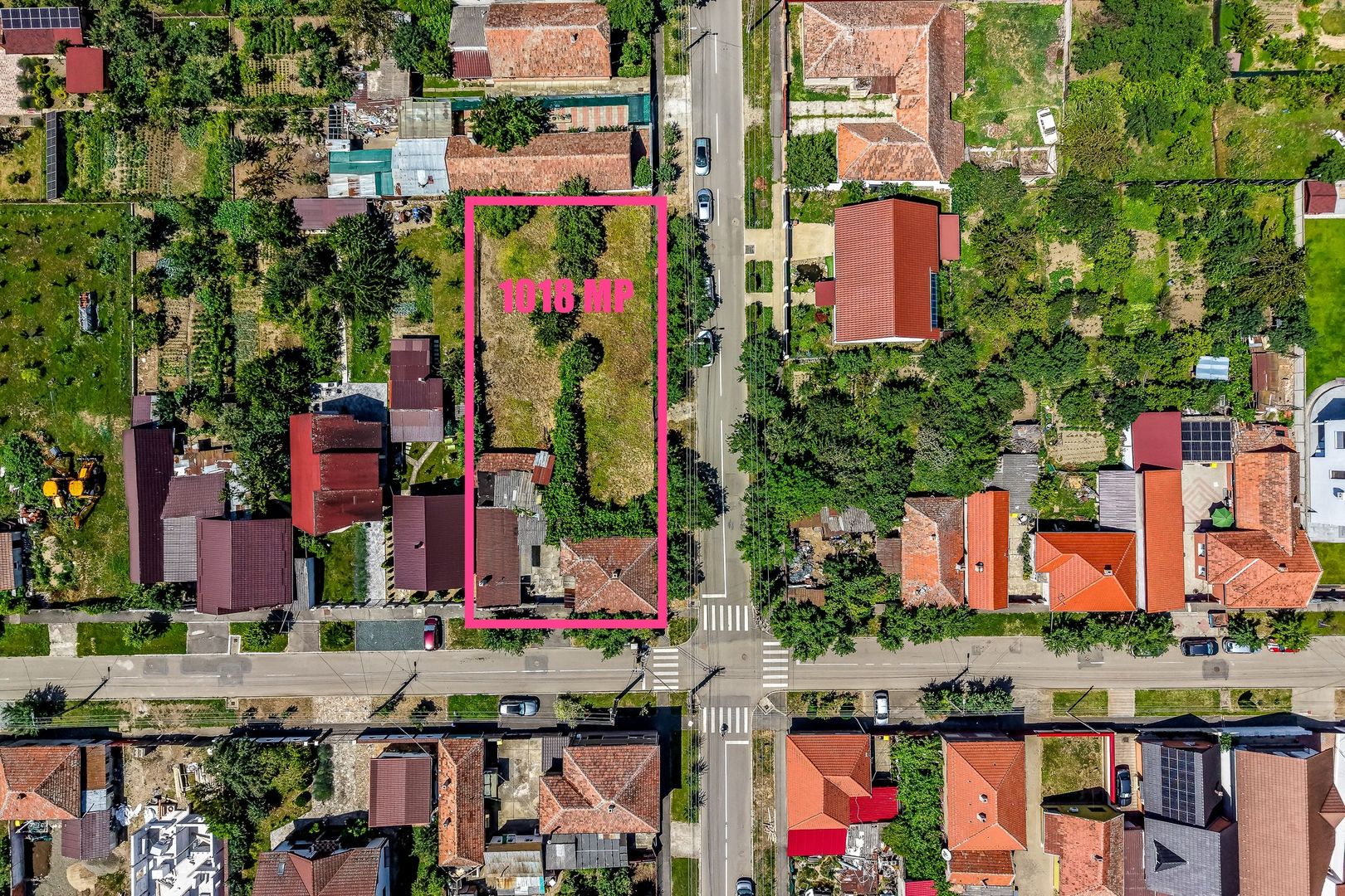 Casă cu teren 1018 mp și 2 fronturi stradale- Bujac - Poză 1