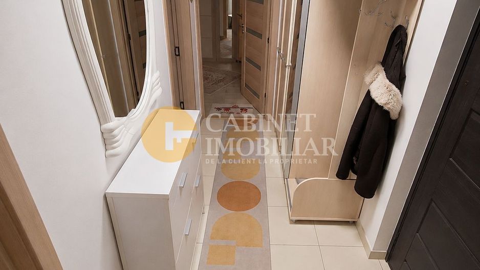 2 camere decomandat - 64 mp - mobilat&utilat - CUG - bloc NOU - Poză 3