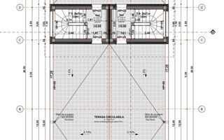 Duplex cu rooftop panoramic, garaj și curte proprie – cartier Voronet - Poză 19