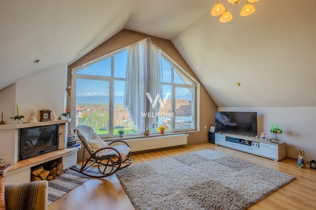 Casa individuala cu teren mare, vedere spre munti,  Avrig,  jud. Sibiu - Poză 1