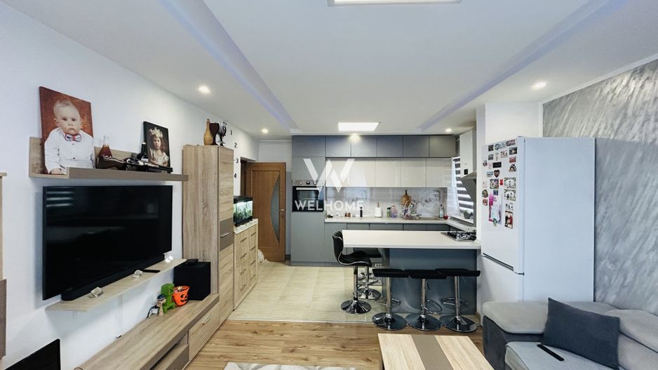Apartament mobilat, cu 3 camere, 2 balcoane, 2 parcari - Selimbar - Poză 1