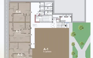 Apartament superb cu 4 camere și terasă de 160 mp | Calea Aradului - Poză 11