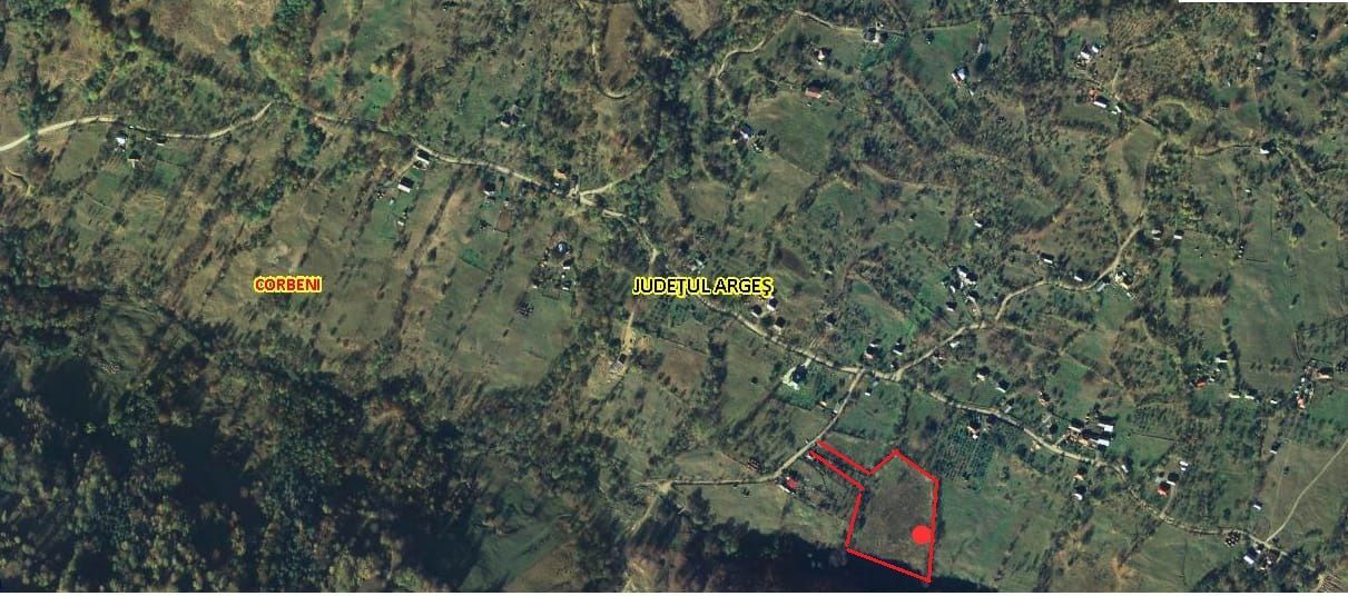 Teren de vanzare Coebeni-Turburea-Arges - Poză 1