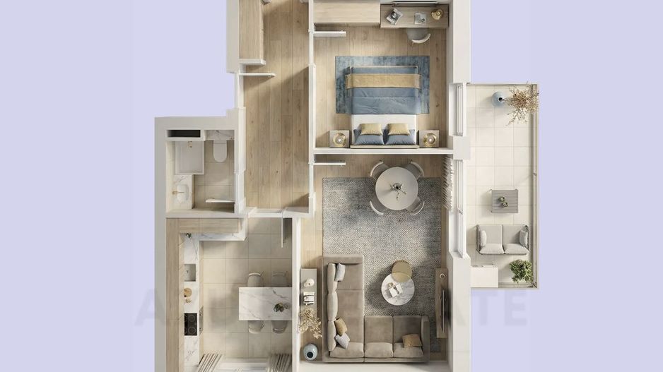 Apartament premium 76 mp utili 3 camere 2 bai etaj 2  Lacul lui Binder - Poză 1