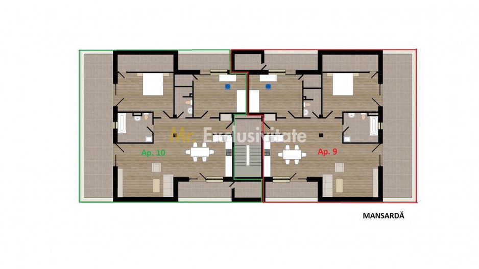Zorilor Residence, Apartamente Noi 2-3-4 camere - Str. Zorilor - Carei - Poză 7