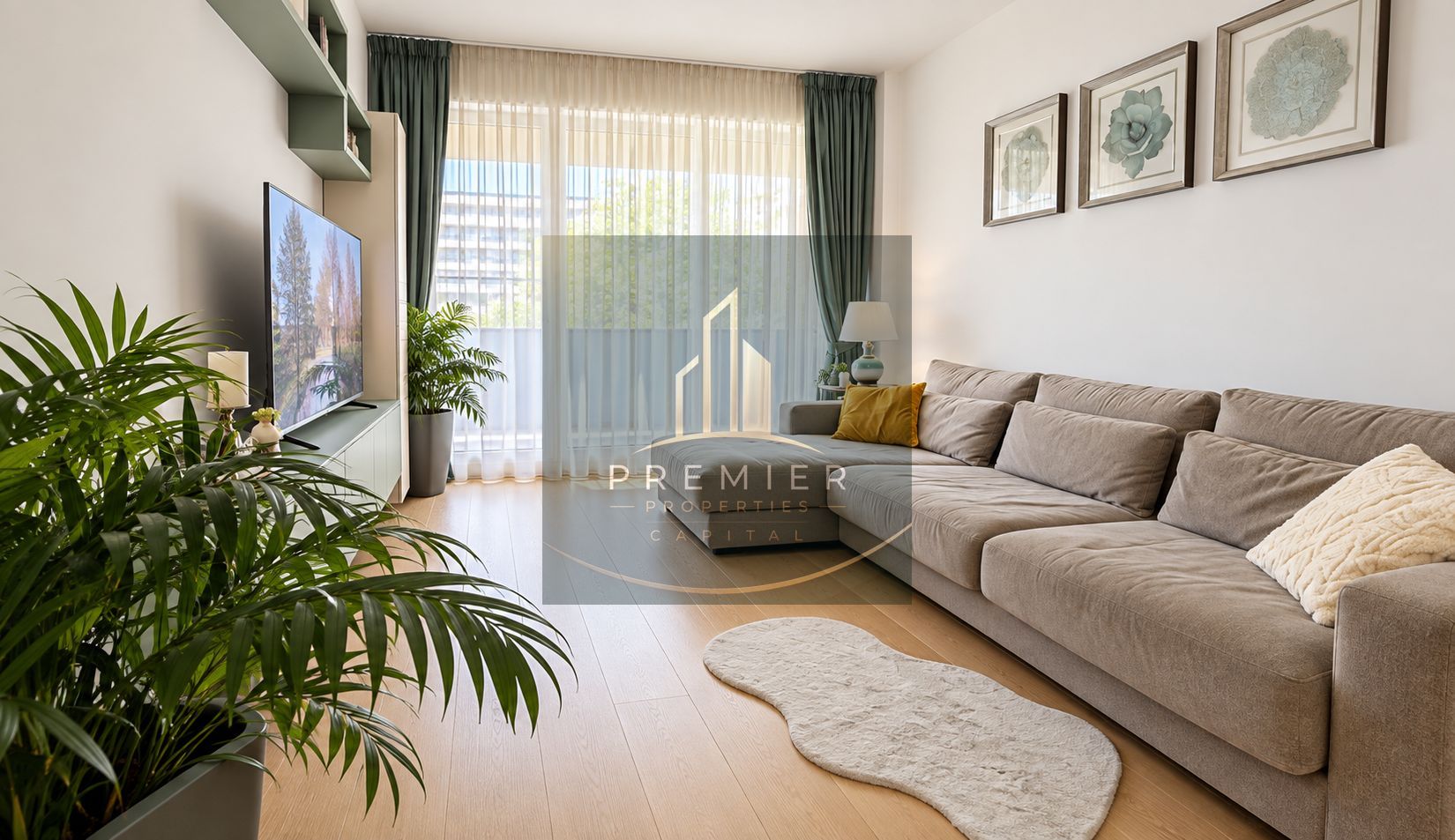 Apartament 3 camere în Atria – mobilat și utilat modern, etaj 1 - Poză 9