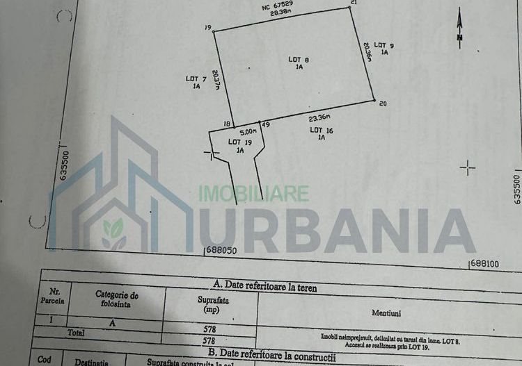 Teren intravilan cu utilități în Valea Lupului - Poză 4