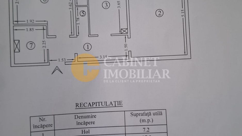 2 Camere Renovat - Etaj 1 - Zona Dacia - Poză 8