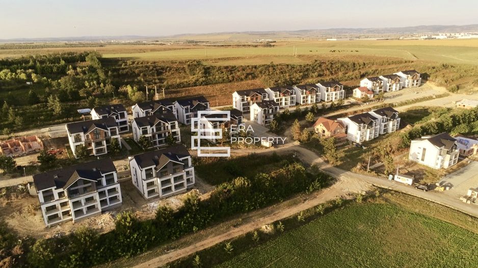 Penthouse 4 camere, terasa 14.42 mp mobilat -zona Aeroport Sibiu - Poză 14