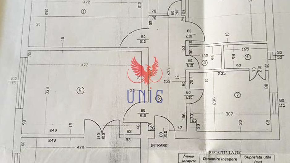 Apartament 4 camere Calea Bucuresti Et 2/4 - Schiță 8