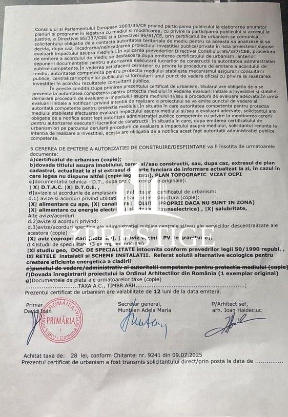 TEREN INTRAVILAN 960 MP ÎN DAIA NOUĂ | ÎMPREJMUIT | UTILITĂȚI - Poză 13