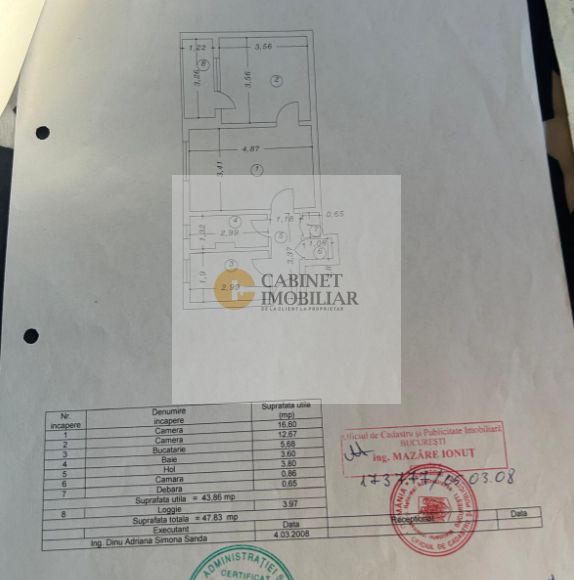 Universitate |2 camere |  Etaj Inferior | Creditabil - Poză 15