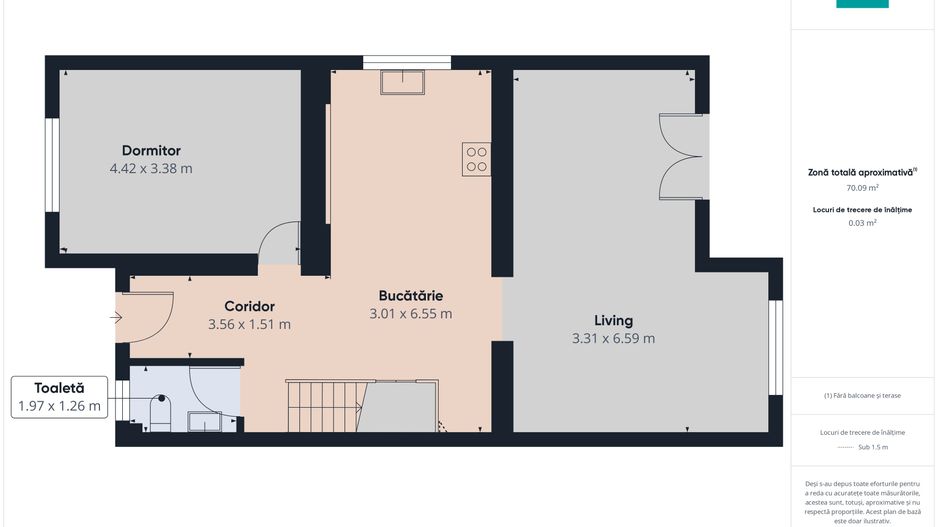 Duplex 1/2 în Moșnița Nouă - Poză 28