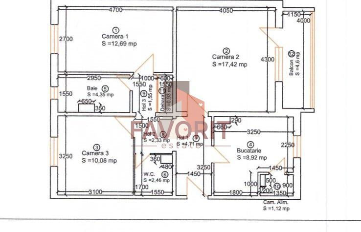 3 camere | parter | 2 bai | mobilat si utilat | zona  excelenta | boxa la subsol - Poză 14