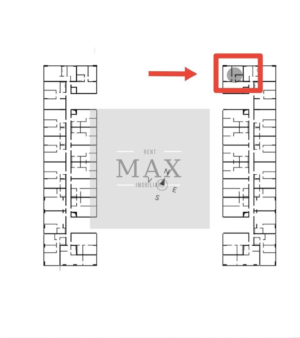 Apartament 2 camere de vânzare | 46,85 | Zona Autogară | Etaj 9 - Poză 2