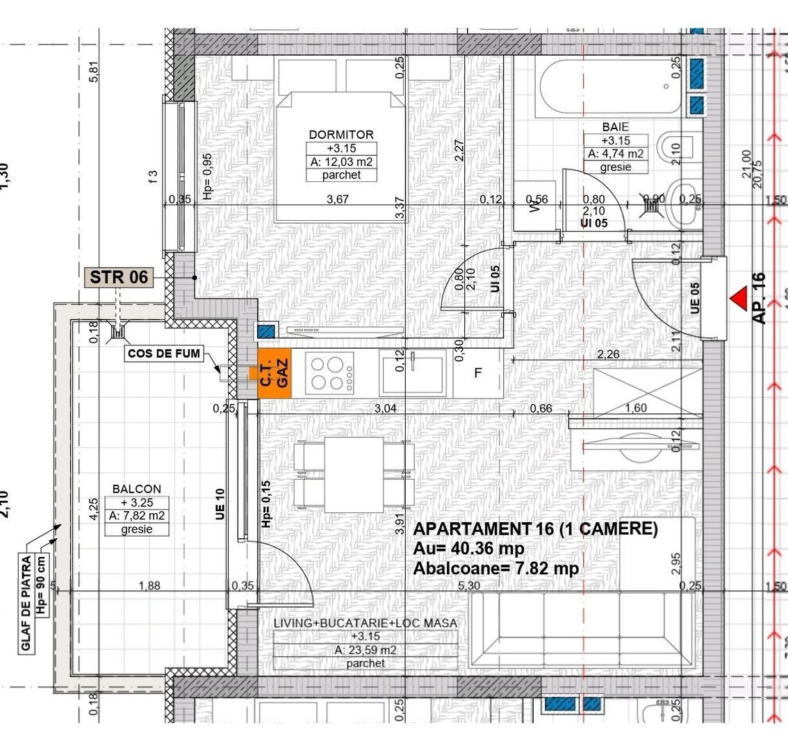 Apartament 2 camere Finisat Premium - Poză 5