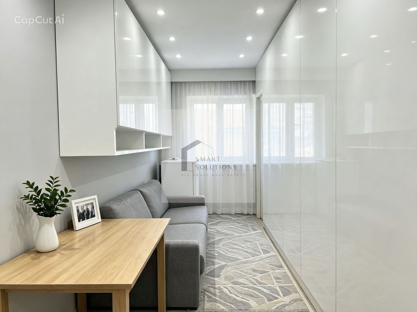 Apartament 2 camere, 59 mp, două balcoane, in centrul orașului Săveni - Poză 14