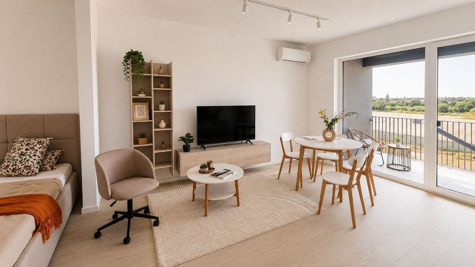 Apartament cu 2 camere de închiriat 61mp Universita Medicina UVVG Arad - Poză 4