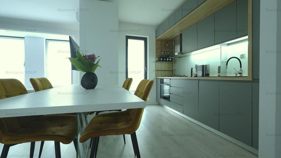 PIPERA LAKE, apartament 3 camere PARTER / 7 cu 41 mp. gradina si parcare - Poză 6