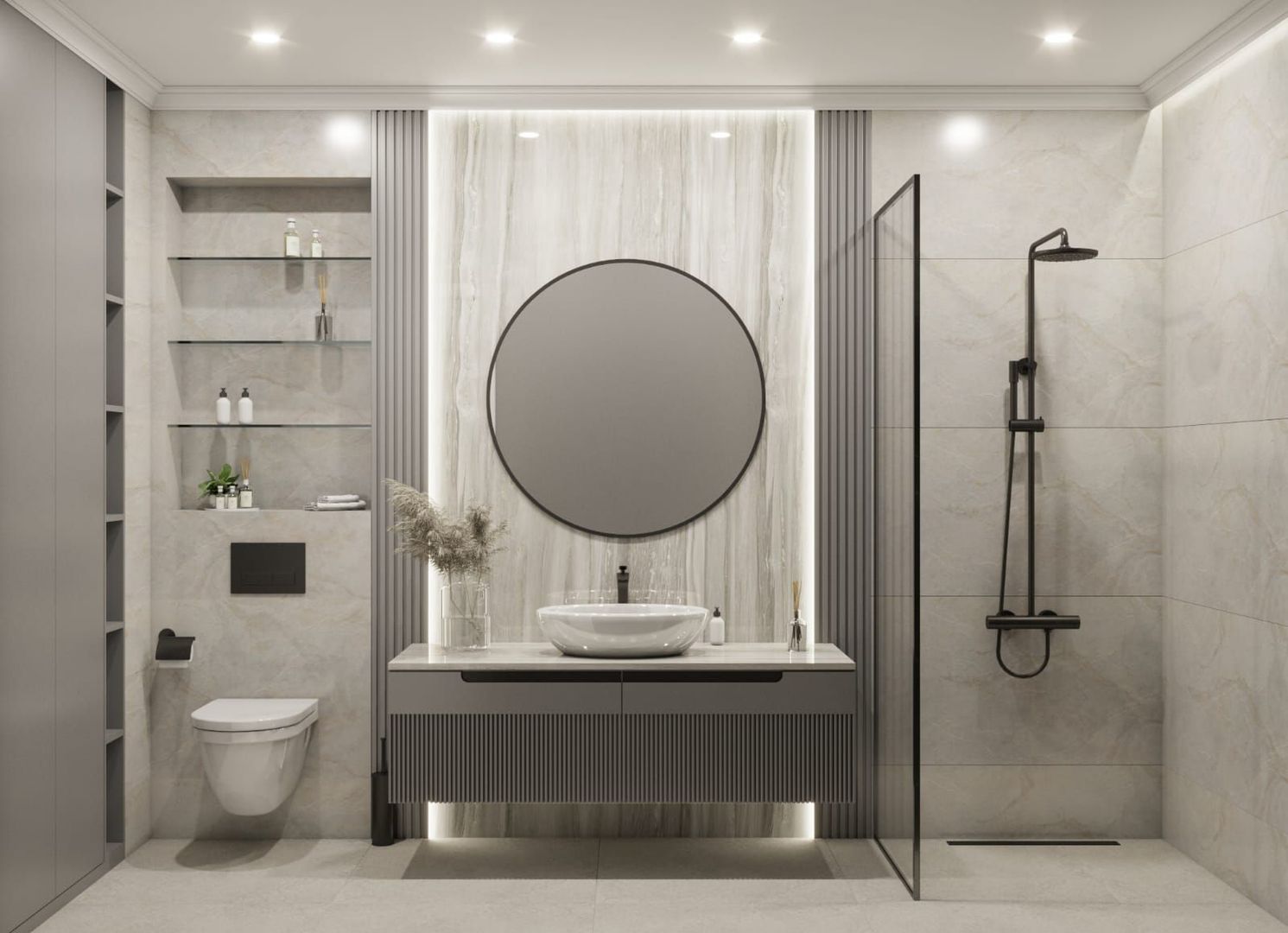 PENTHOUSE-DEOSEBIT, 4 CAMERE, 3 DORMITOARE, 3 BAI, TERASA 140,  BLOC FINALIZAT - Poză 19